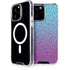 Cheetah Print Purple and Blue iPhone 15 Pro Max MagSafe Case